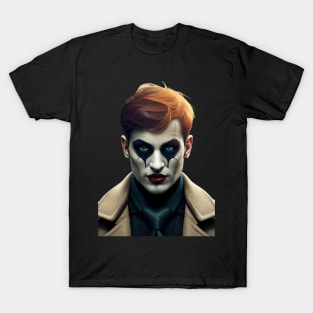 Halloween joker scary face T-Shirt